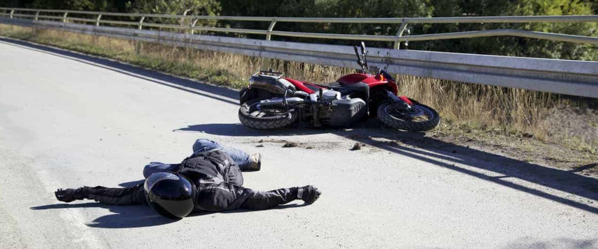 What is the most common accident involving motorcycle?