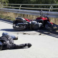 What is the most common accident involving motorcycle?
