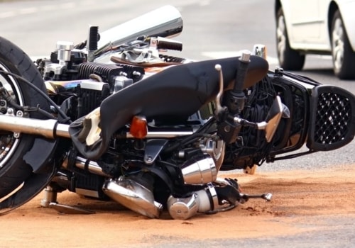 Where do 70% of motorcycle accidents occur?