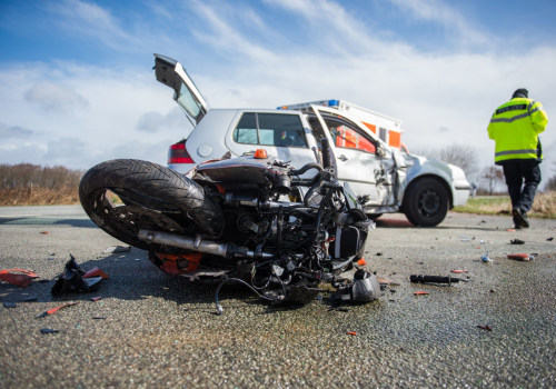 Who is responsible for most motorcycle accidents?