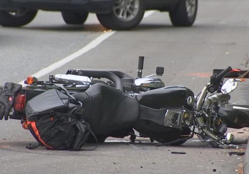 What percentage of motorcycle accidents are caused by alcohol?